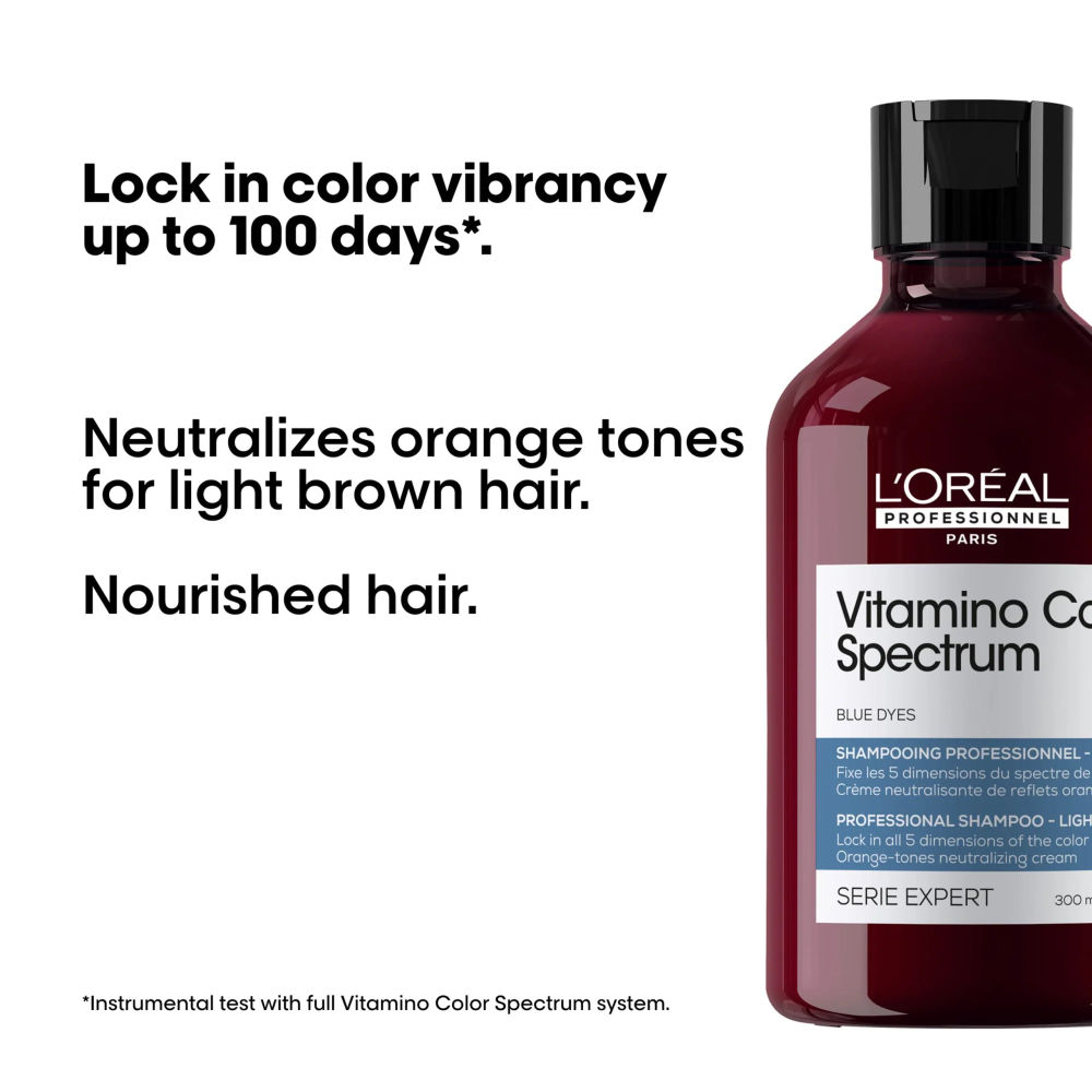 لوريال بروفسيونال فيتامينو كولور سبكتروم VITAMINO COLOR SPECTRUM شامبو الشعر أزرق 300مل