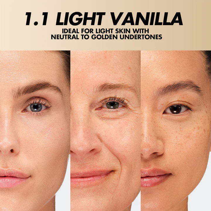 بودرة تثبيت سائبة اتش دي سكن 18 جرام رقم 1.1 LIGHT VANILLA من ميك اب فور ايفير