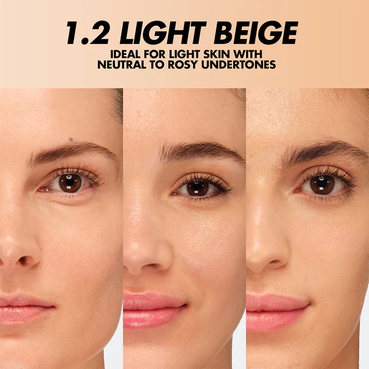 بودرة تثبيت سائبة اتش دي سكن 18 جرام رقم 1.2 LIGHT BEIGE من ميك اب فور ايفير