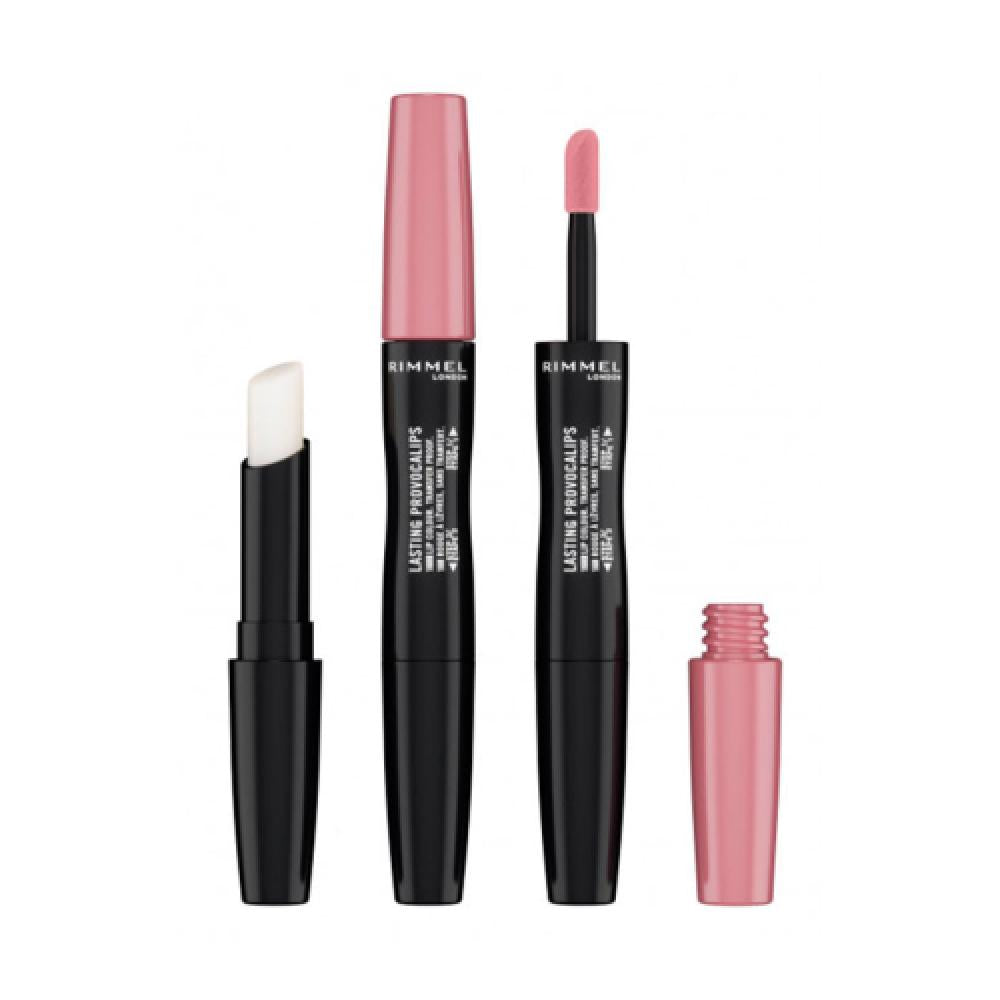 ريميل لندن لاستنج بروفوكاليبس LASTING PROVOCALIPS احمر شفايف رقم 220 COME UP ROSES