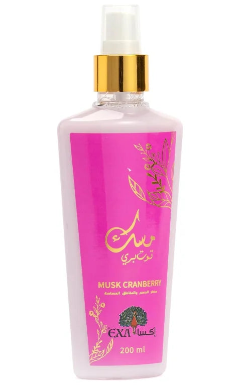 إكسا معطر الجسم و المناطق الحساسة مسك توت بري 200مل