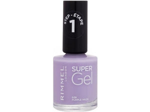 صورة ريميل لندن طلاء أظافر سوبر جيل رقم 028 PURPLE HAZE بيربيل هيز 12 مل