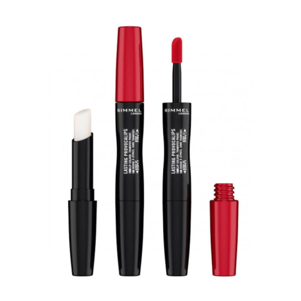 ريميل لندن لاستنج بروفوكاليبس LASTING PROVOCALIPS احمر شفايف رقم 740 CAUGHT RED LIPPED