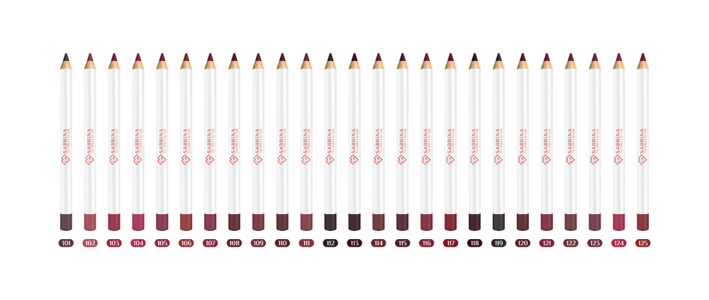 سابرينا محدد شفاه مقاوم الماء رقم 125