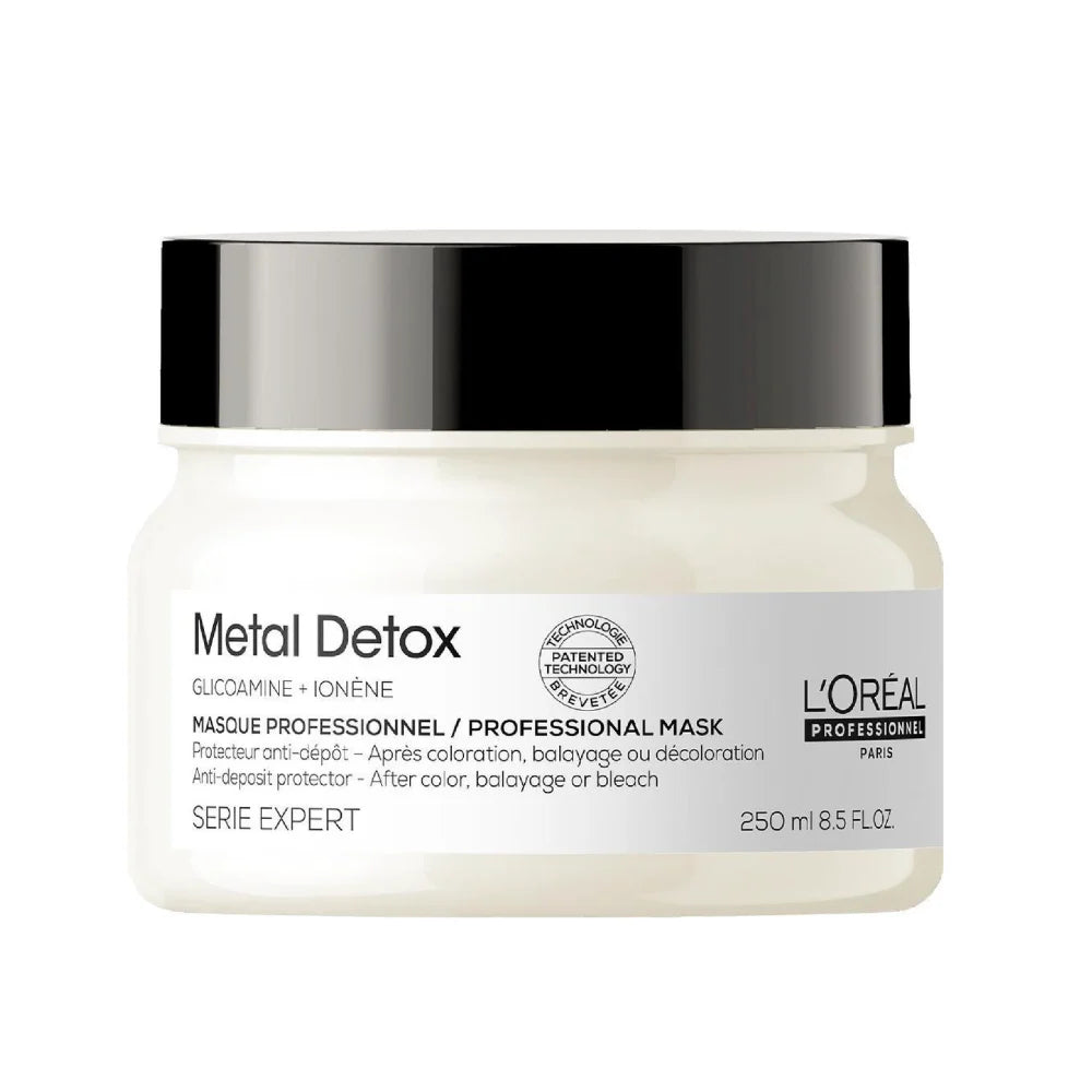 لوريال بروفسيونال ميتال ديتوكس METAL DETOX ماسك علاج تكسر الشعر بعد استخدام الصبغات 250مل