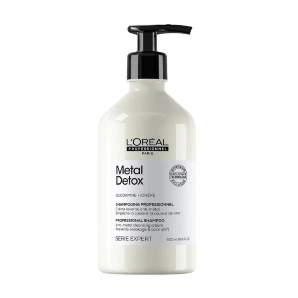 لوريال بروفسيونال ميتال ديتوكس METAL DETOX شامبو علاج تكسر الشعر بعد استخدام الصبغات 500مل