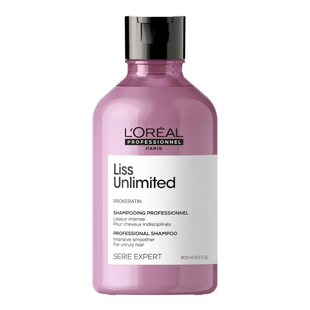 لوريال بروفسيونال ليس أنليمتيد LISS UNLIMITED شامبو التمليس الفائق للشعر المتجعد 300مل
