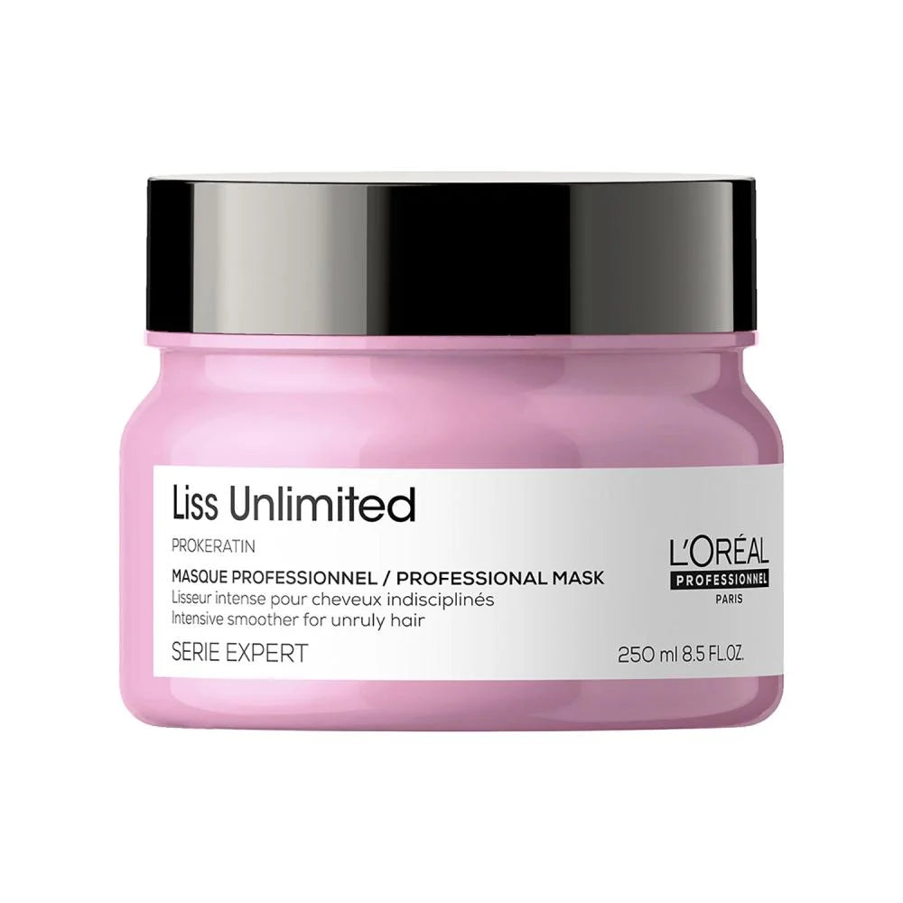 لوريال بروفسيونال ليس أنليمتيد LISS UNLIMITED ماسك التمليس الفائق للشعر المتجعد 250مل