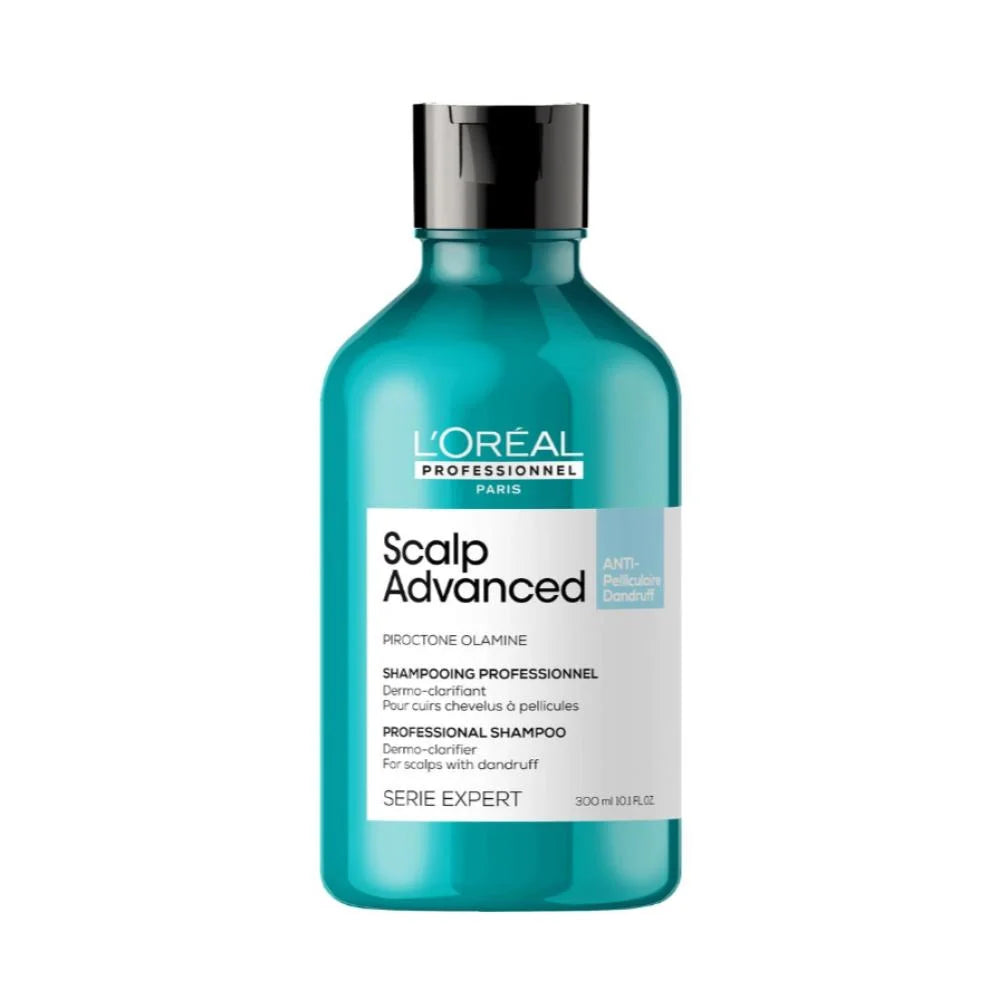 لوريال بروفسيونال سكالب ادفانسد SCALP ADVANCED شامبو مضاد القشرة و منظف فروة الرأس 300مل