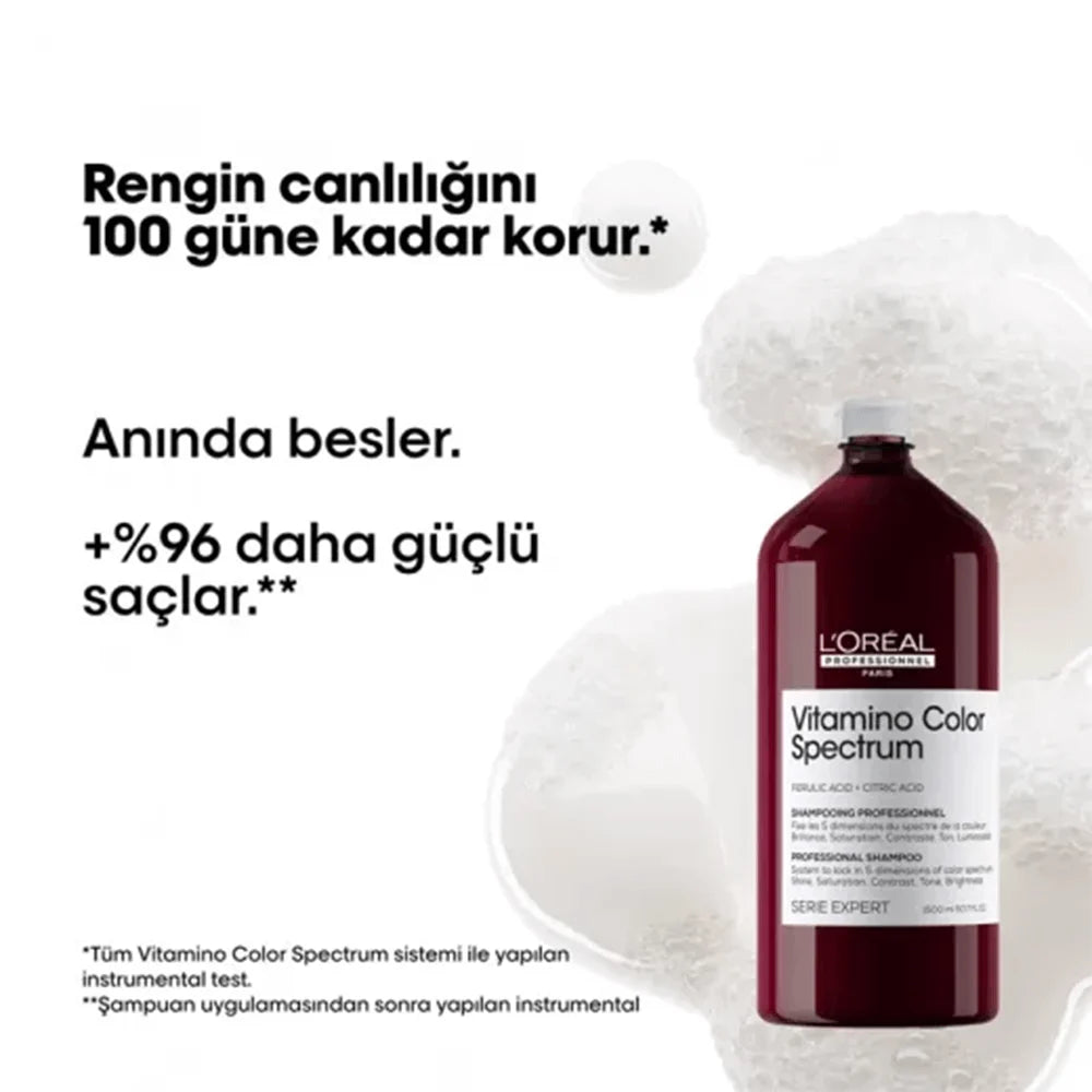لوريال بروفسيونال فيتامينو كولور سبكتروم VITAMINO COLOR SPECTRUM شامبو الشعر 1500 مل
