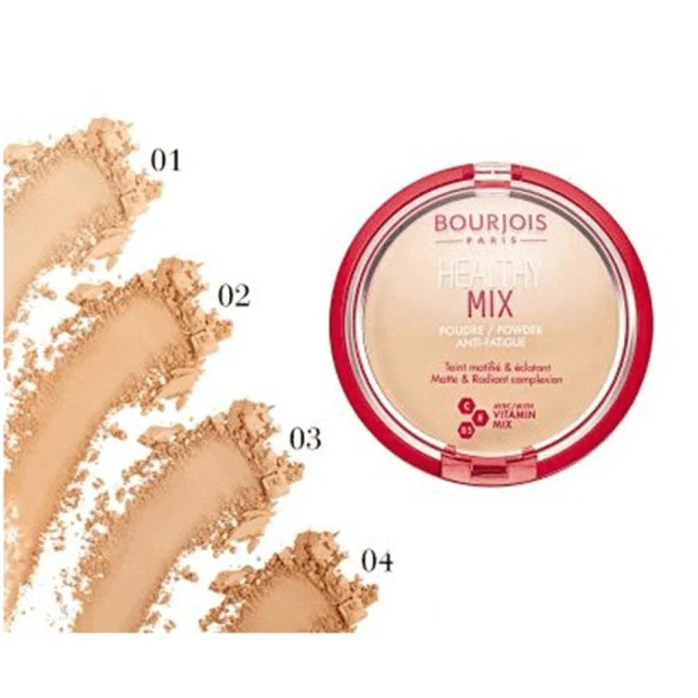 من بورجوا GOLDEN BEIGE هيلثي ماكس بودرة الوجه رقم 4  جولدن بيج 10 جرام