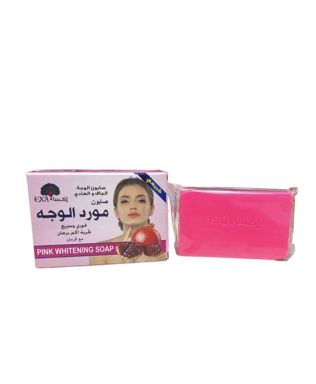 إكسا صابون الوجه طبيعي مورد للوجه بالرمان 100 جرام