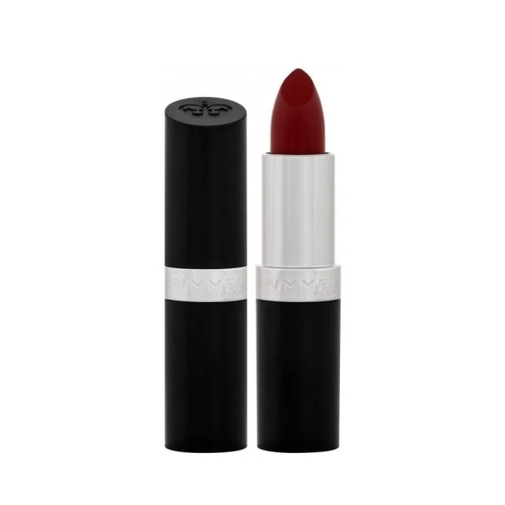 صورة ريميل لندن لاستنج فينيش أحمر الشفاه LASTING FINISH LIPSTICK رقم 01 TRUE RED