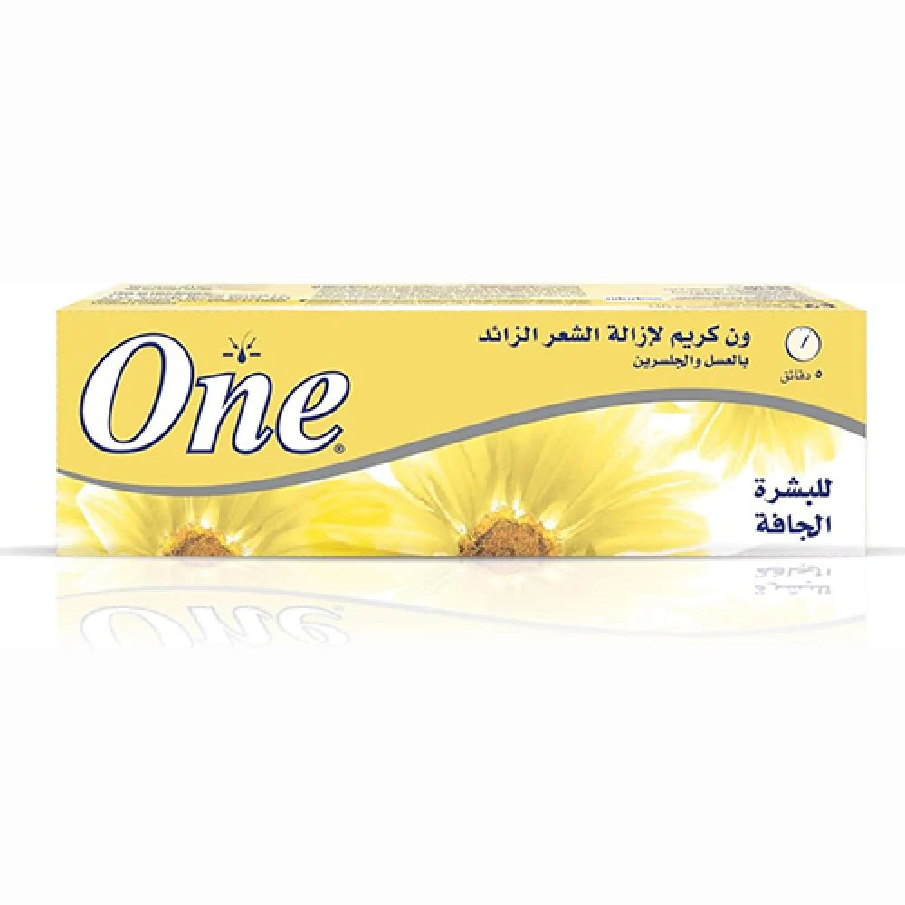ون كريم ازاله شعر 140 مل بشره الجافه