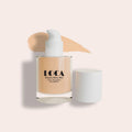 لوكا كوزمتيكس DREAMY GLOWY SKIN FOUNDATION كريم الأساس رقم 2 كابتشينو لايت ميديم ورم 30مل