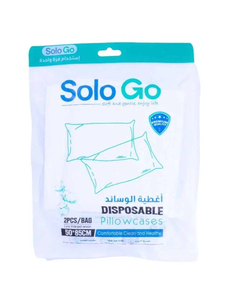 أغطية الوسائد استخدام مرة واحدة 1قطعة 50*85 سم من سولو جو