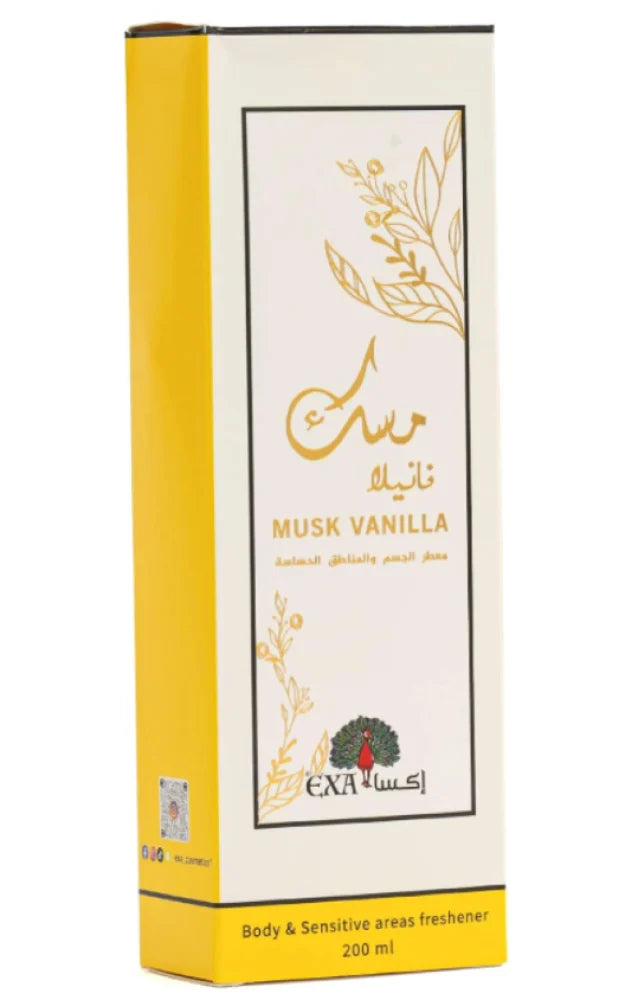 إكسا معطر الجسم و المناطق الحساسة مسك فانيلا 200مل