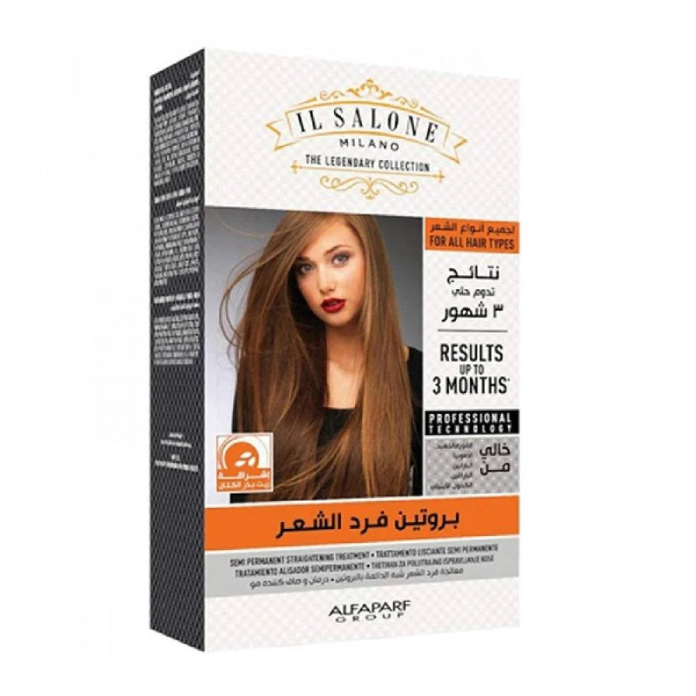 إل صالون بروتين فرد و تنعيم الشعر بزيت بذرة الكتان لجميع أنواع الشعر