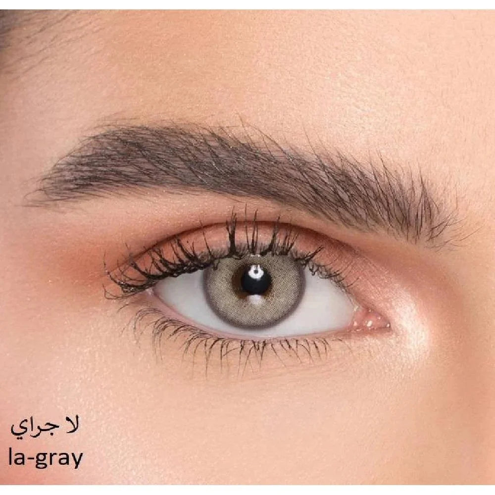 ناتشورال عدسات شهرية ملونة- ال ايه جراي