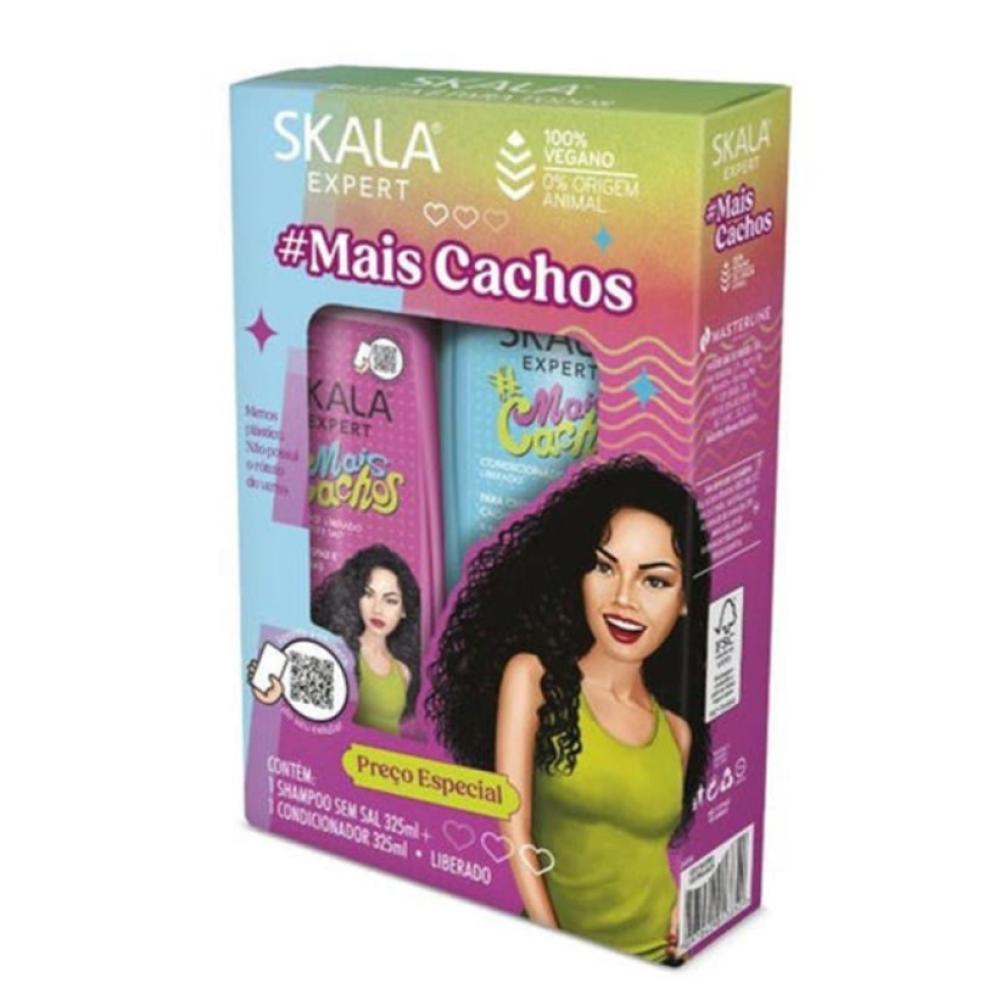 صورة سكالا اكسبرت MAIS CACHOS مجموعة العناية بالشعر الكيرلي شامبو وبلسم 2*325مل