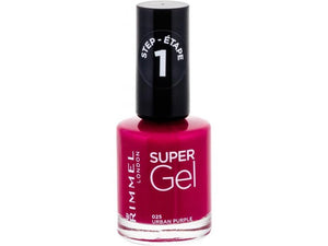صورة ريميل لندن طلاء أظافر سوبر جيل رقم 025 URBAN PURPLE اوربان بربيل 12 مل