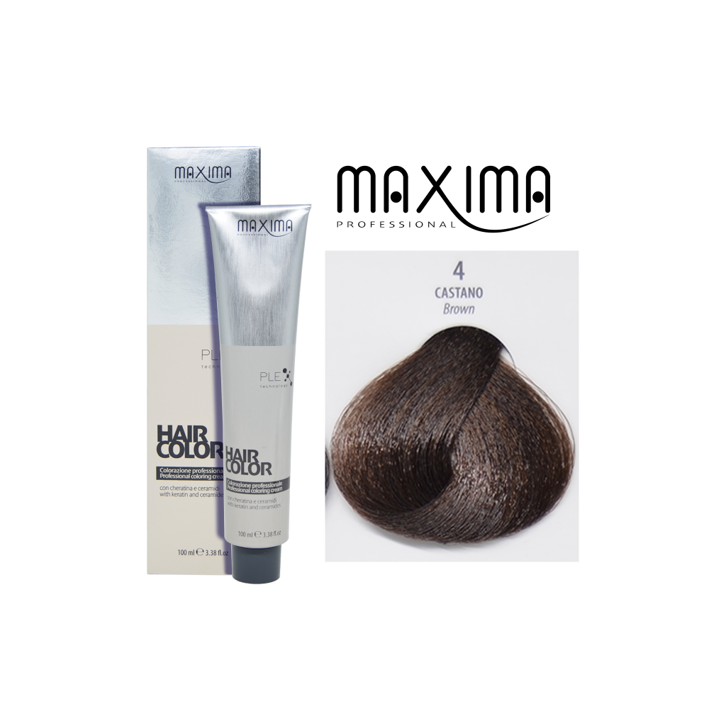 صورة مكسيما Maxima صبغة شعر بني متوسط طبيعي رقم 4