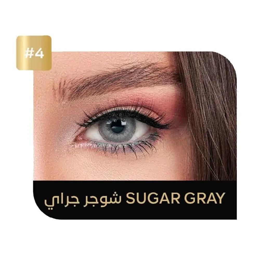 صورة ايكو عدسات لاصقة يومية ملونة رقم 4 شوجر جراي