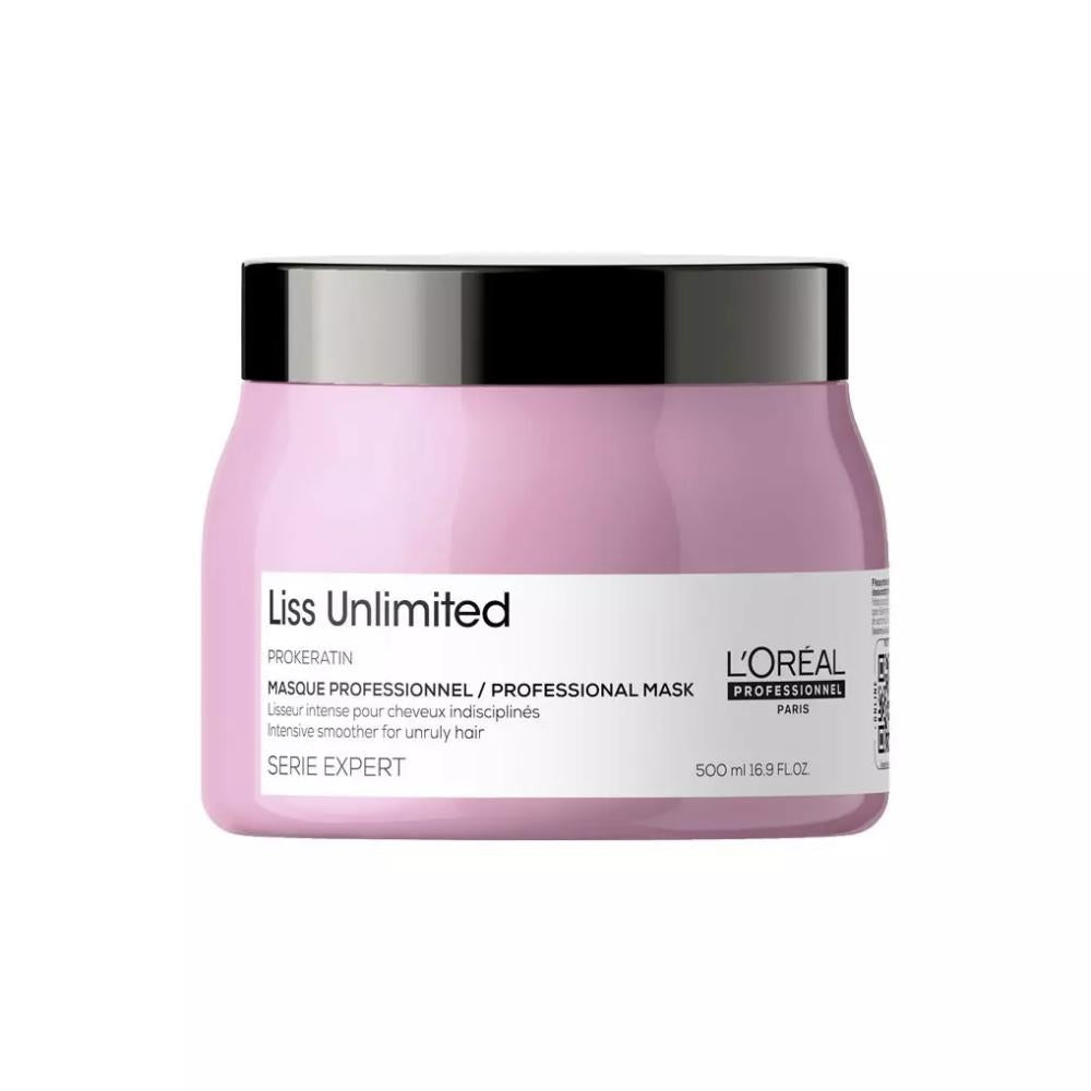 لوريال بروفسيونال ليس أنليمتيد LISS UNLIMITED ماسك التمليس الفائق للشعر المتجعد 500مل