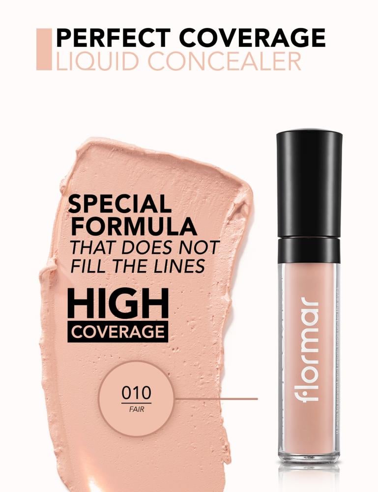 فلورمار بيرفيكت كوفرج PERFECT COVERAGE كونسيلر خافي العيوب سائل رقم 10 فير 5مل