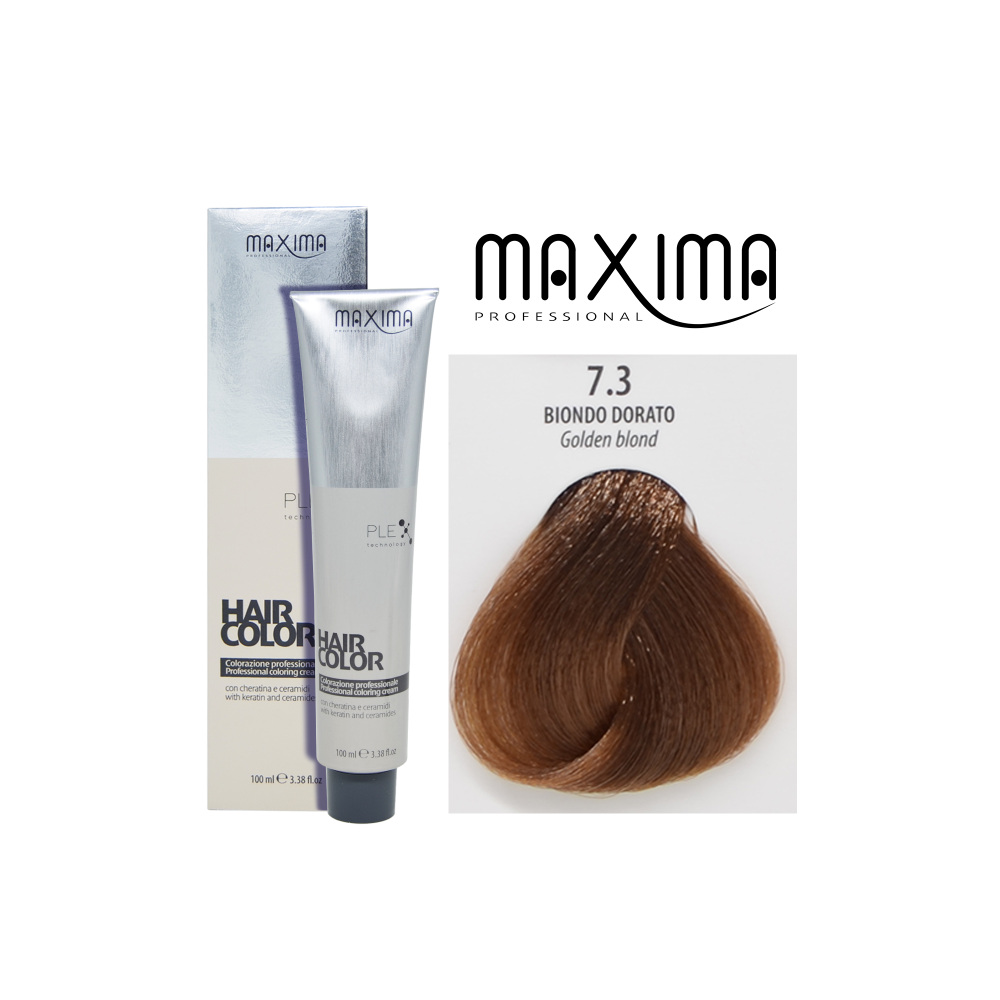 صورة مكسيما Maxima صبغة شعر أشقر ذهبي رقم 7.3