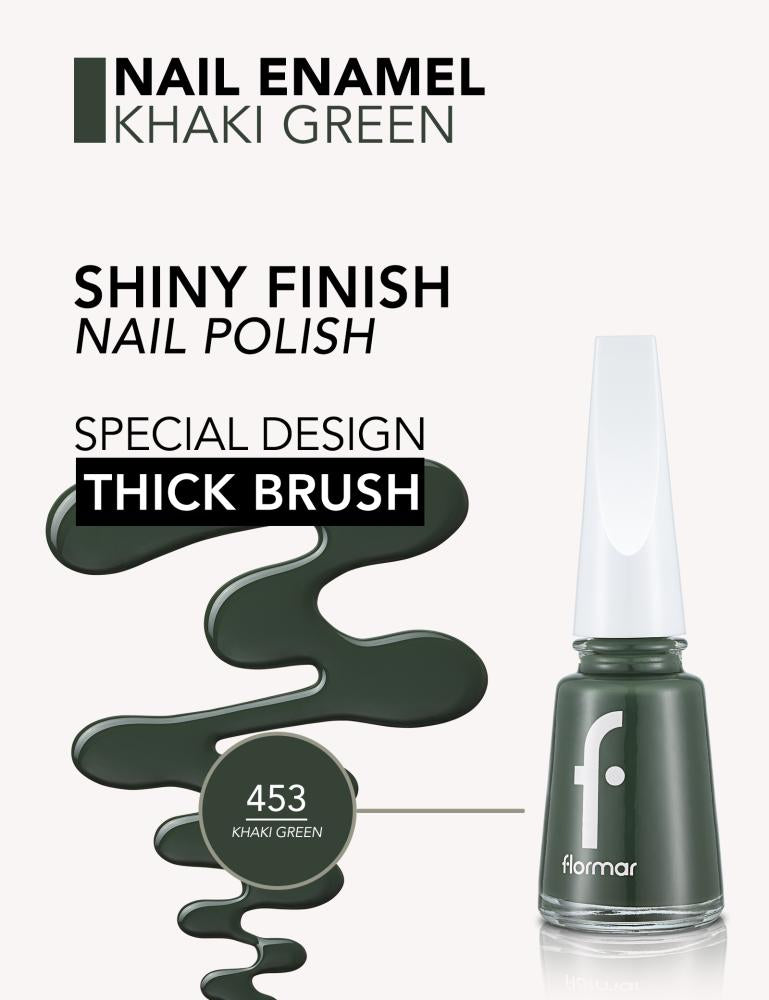 فلورمار طلاء الأظافر 11مل KHAKI GREEN رقم453